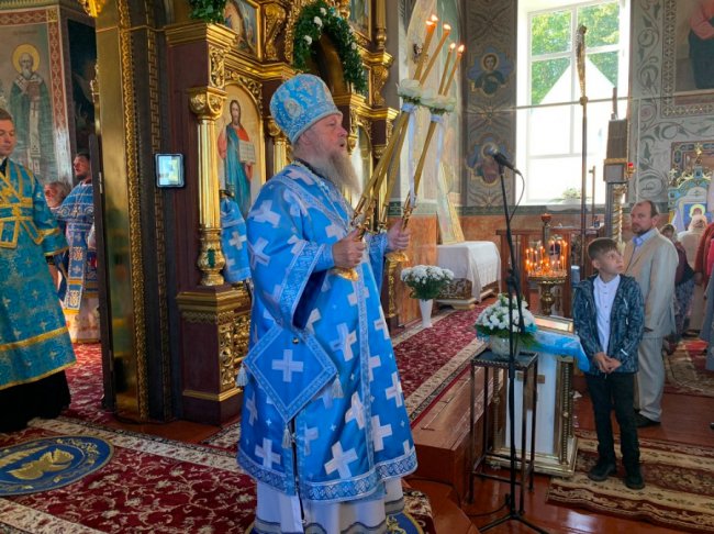 Як у храмі УПЦ (МП) на Волині відзначили престольне свято. ФОТО