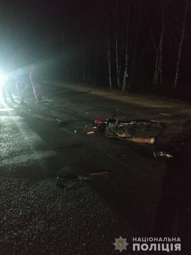 На Рівненщині водій за кермом BMW X6 збив мотоцикліста