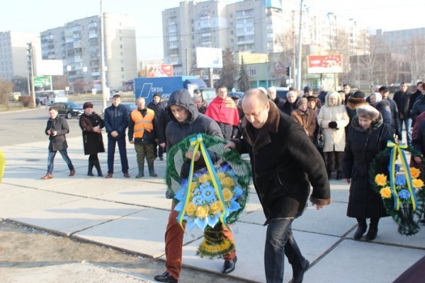 У Луцьку вшанували пам’ять Бандери