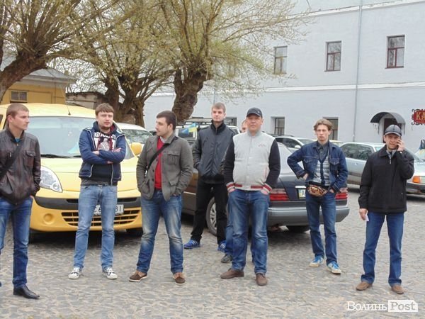 «Антипутінський» марш у Луцьку. ФОТО