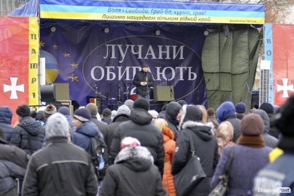 Четвертий день страйку в Луцьку. ФОТО. ВІДЕО