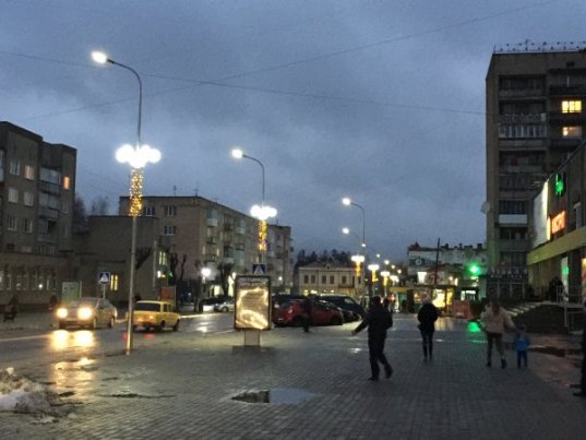 У Ковелі засвітили нову ілюмінацію. ФОТО