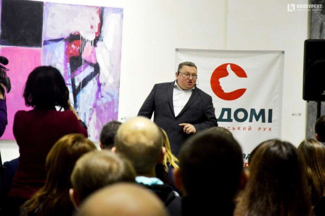 Бізнесмен та меценат Віктор Корсак поділився з лучанами секретами бізнесу. ФОТО