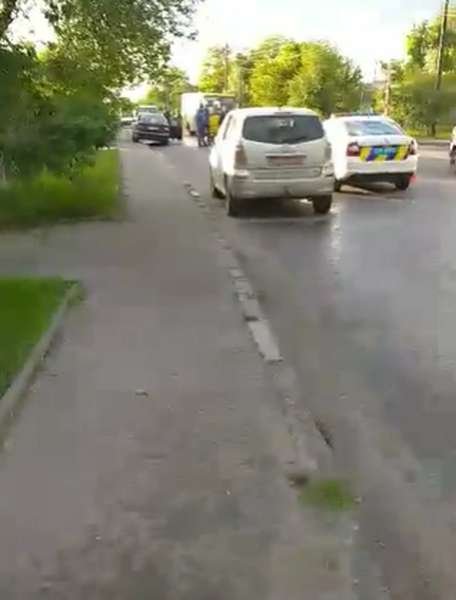 У Луцьку - вечірня аварія. ФОТО