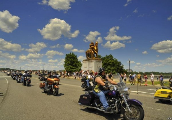 Мотопарад ветеранів В’єтнамської війни. ФОТО