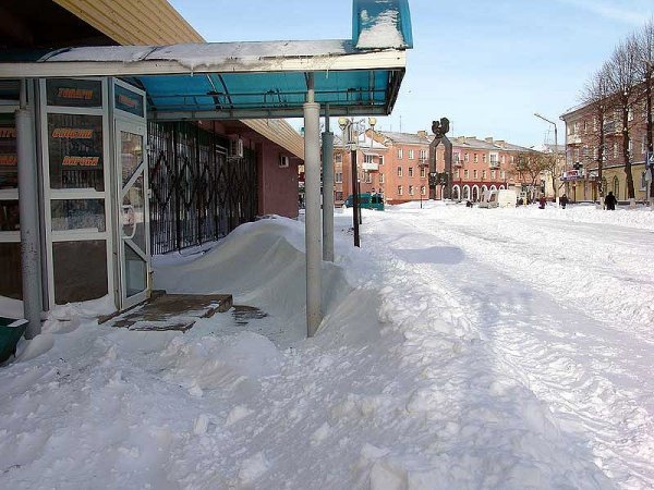 Як замітало Нововолинськ. ФОТО