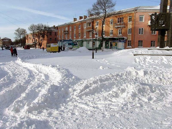 Як замітало Нововолинськ. ФОТО