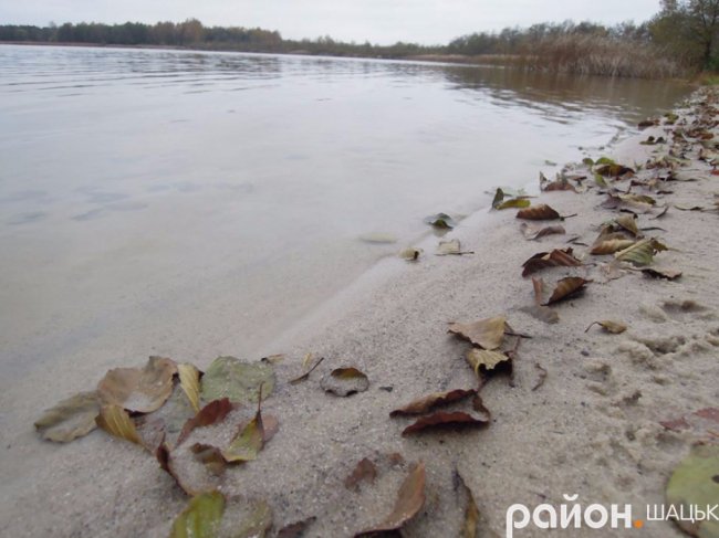 Безлюддя і човни з водою: волинське озеро восени. ФОТО