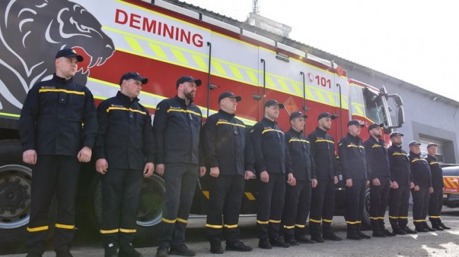 Волинські сапери вирушили на розмінування Донеччини