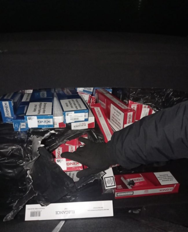 Через Волинь намагалися провезти цигарки до Білорусі. ФОТО