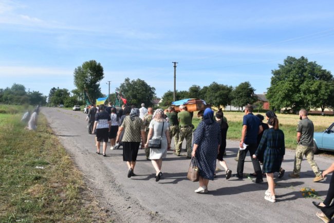 На Волині попрощалися із Героєм Богданом Гаврилюком. ФОТО