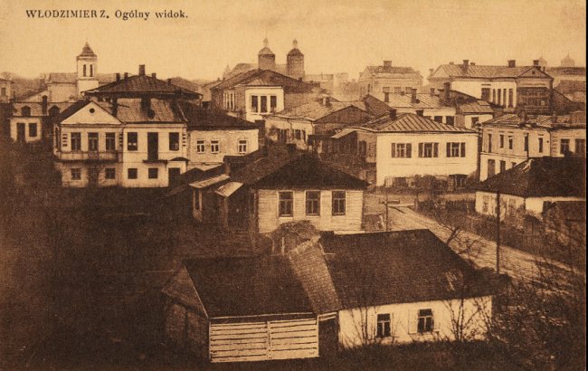 Забудова міста Володимир на початку ХХ століття