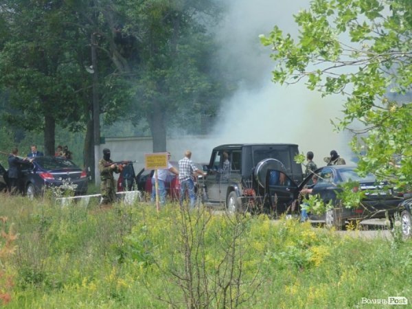 На голову Волинської облради «напали бандерівці». ФОТО