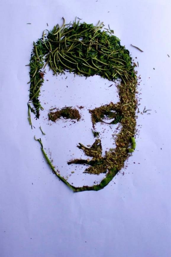 Українська художниця створює унікальні портрети із зелені. ФОТО