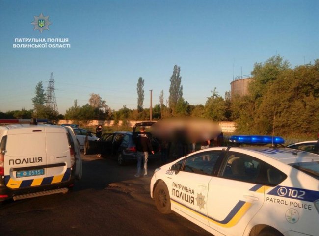 Троє лучан викрали автомобіль і тікали від поліцейських. ФОТО