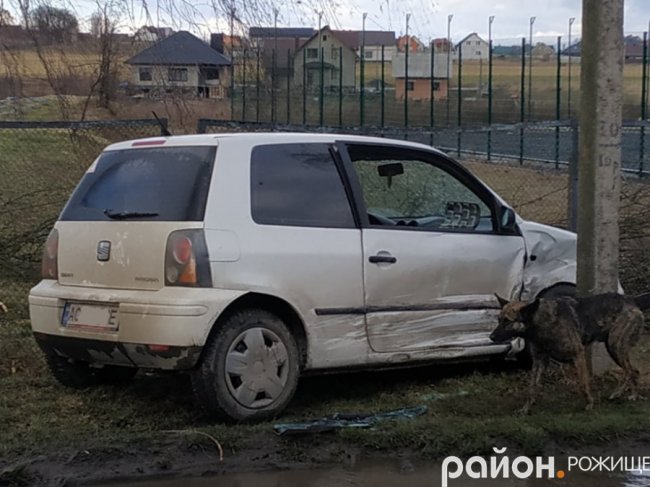 У місті на Волині не розминулися дві автівки. ФОТО