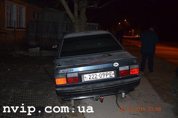 Аварія на Волині: авто з неповнолітніми в'їхало в дерево. ФОТО