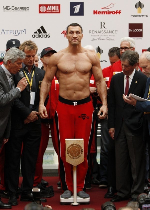 Кличко виграв зважування в Повєткіна. ФОТО