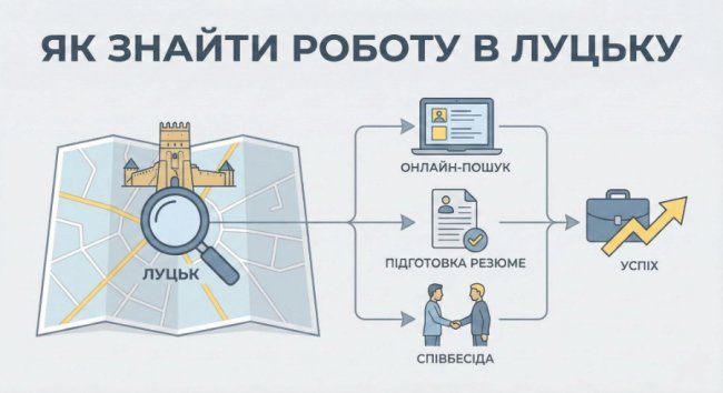 Як знайти роботу в Луцьку в 2026 році