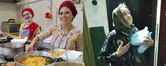 Акція добра і світла: у Луцьку безкоштовно роздають їжу для нужденних