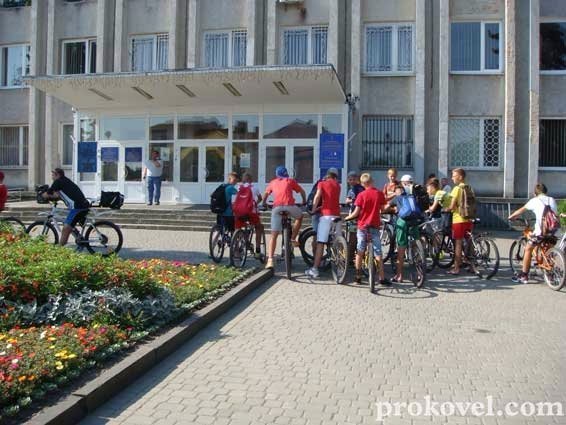 В Ковелі - велопробіг. ФОТО