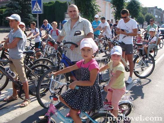 В Ковелі - велопробіг. ФОТО