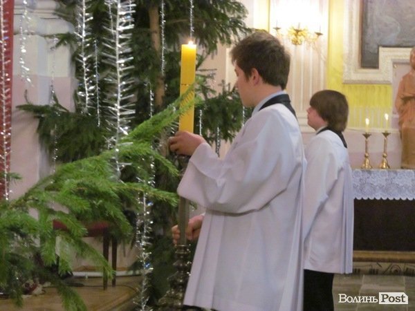 Як римо-католики Луцька святкували Різдво. ФОТО