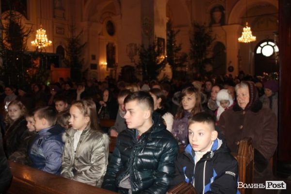 Як римо-католики Луцька святкували Різдво. ФОТО