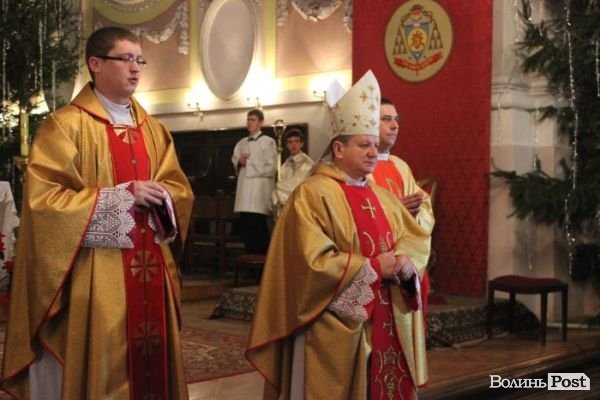 Як римо-католики Луцька святкували Різдво. ФОТО