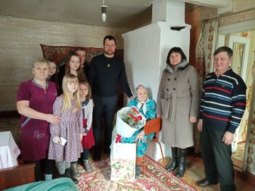 95-та весна: волинянка, яка має 31 правнука, відзначила ювілей