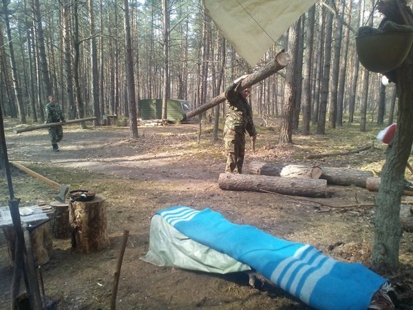 Холодильник-землянка і сон під відкритим небом, ‒ волиняни допомагають патрулювати кордон. ФОТО