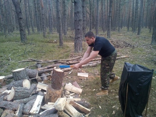 Холодильник-землянка і сон під відкритим небом, ‒ волиняни допомагають патрулювати кордон. ФОТО