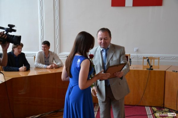 На Волині відзначили активістів молодіжних організацій.ФОТО