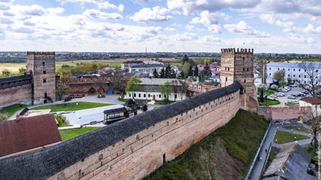 Оприлюднили фото замку Любарта з висоти