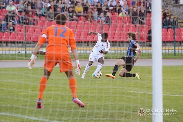 Як «Волинь» втретє поспіль вдома програла. ФОТО