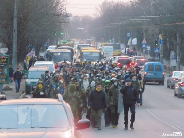 Як луцькі ВВшники «здавалися» народу. ФОТО. ВІДЕО