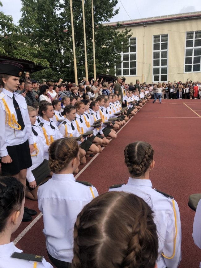 У військовому ліцеї на Волині – урочиста посвята