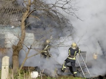 У селі на Волині горів житловий будинок. ФОТО