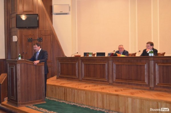 Представили нового голову Волинської ОДА. ФОТО