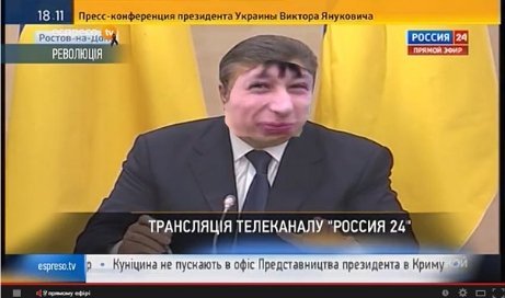 Інтернет глузує з Януковича на прес-конференції. ФОТО