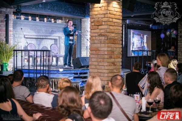 Сергій Притула в Луцьку. ФОТО