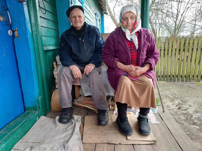 Федір і Марія Бовкуни пережили трагедію 1943 року, коли в один день три чверті мешканців села загинули в каральній операції фашистів