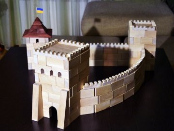 Луцький замок стане конструктором для дітей. ФОТО