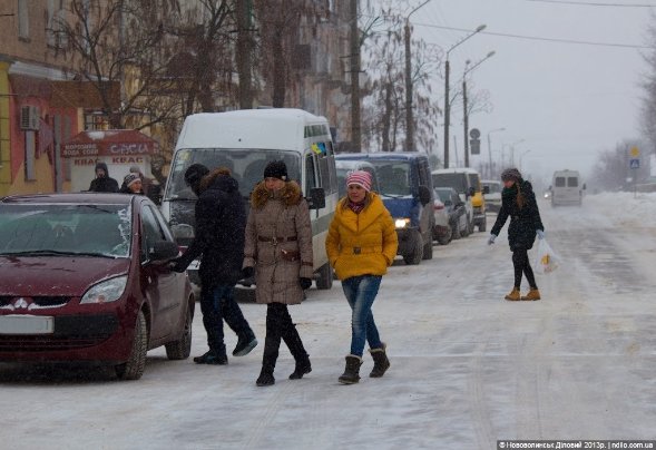 У Нововолинську організували Автомайдан. ВІДЕО