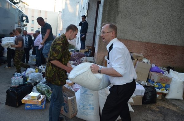 Волиняни поїхали провідати військовослужбовців. ФОТО