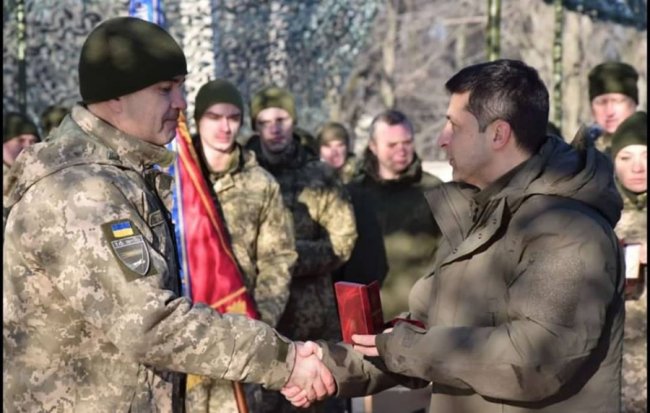 Бійці волинської бригади отримали державні нагороди від Зеленського
