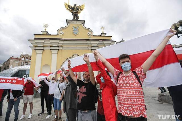 У світі відбувся глобальний пікет солідарності з Білоруссю.ФОТО