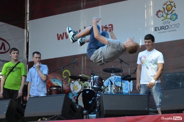 Фінал «Євро-2012» у Луцьку: гурт С.К.А.Й., нагороди, розваги. ФОТО