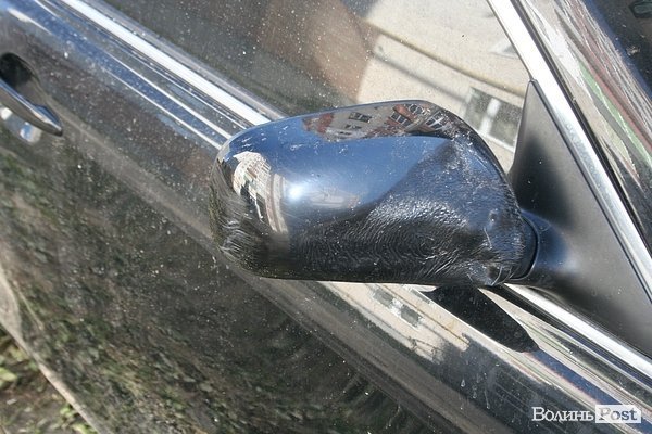 У Луцьку згорів автомобіль. ФОТО