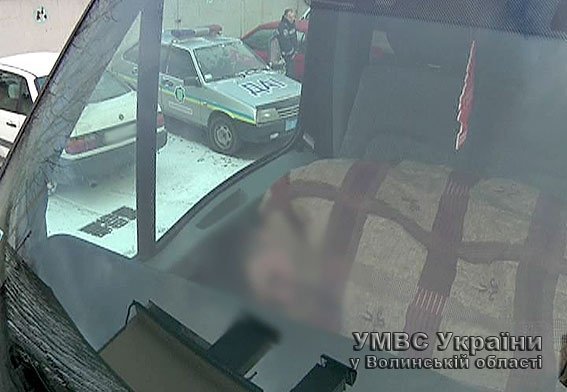 У Луцьку п'яний водій відмовився виходити з автомобіля. ФОТО